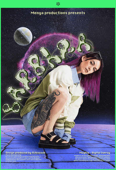 Poster — Green floor